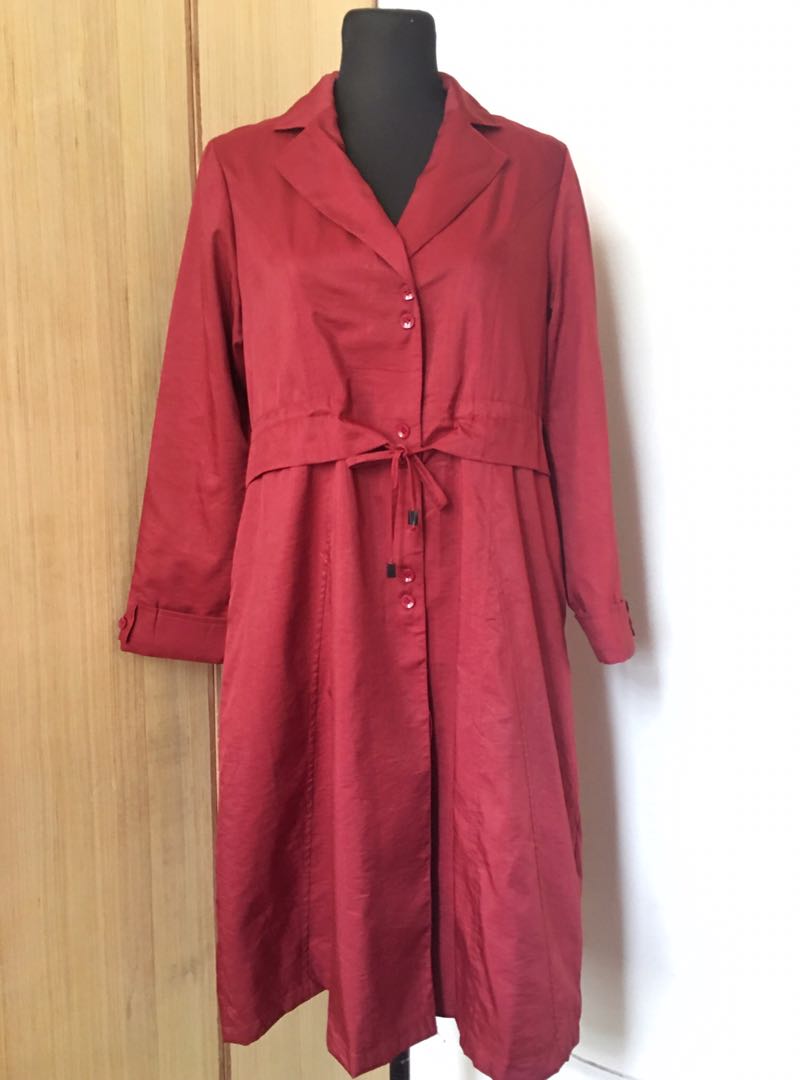 long red dress coat