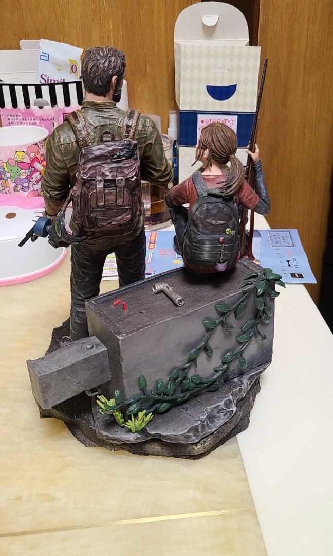 The Last of Us Post Pandemic Edition Joel & Ellie Statue PS3 Rare