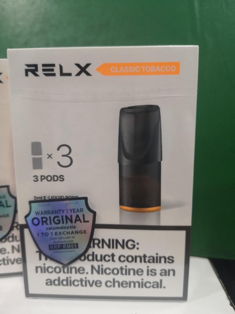 (cheapest)Relx classic refill 3 pods ( can mention flavor), Mobile
