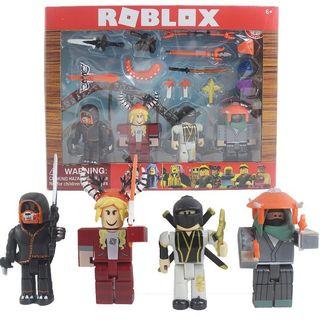 Roblox Figures Toys Games Carousell Singapore - sharksie new roblox series 2 mystery box 3 figures toy