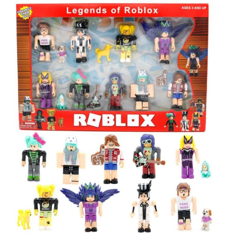 Roblox - Figuras 7cm Avatar Shop - Rainbow Robloxian Raver - Focos