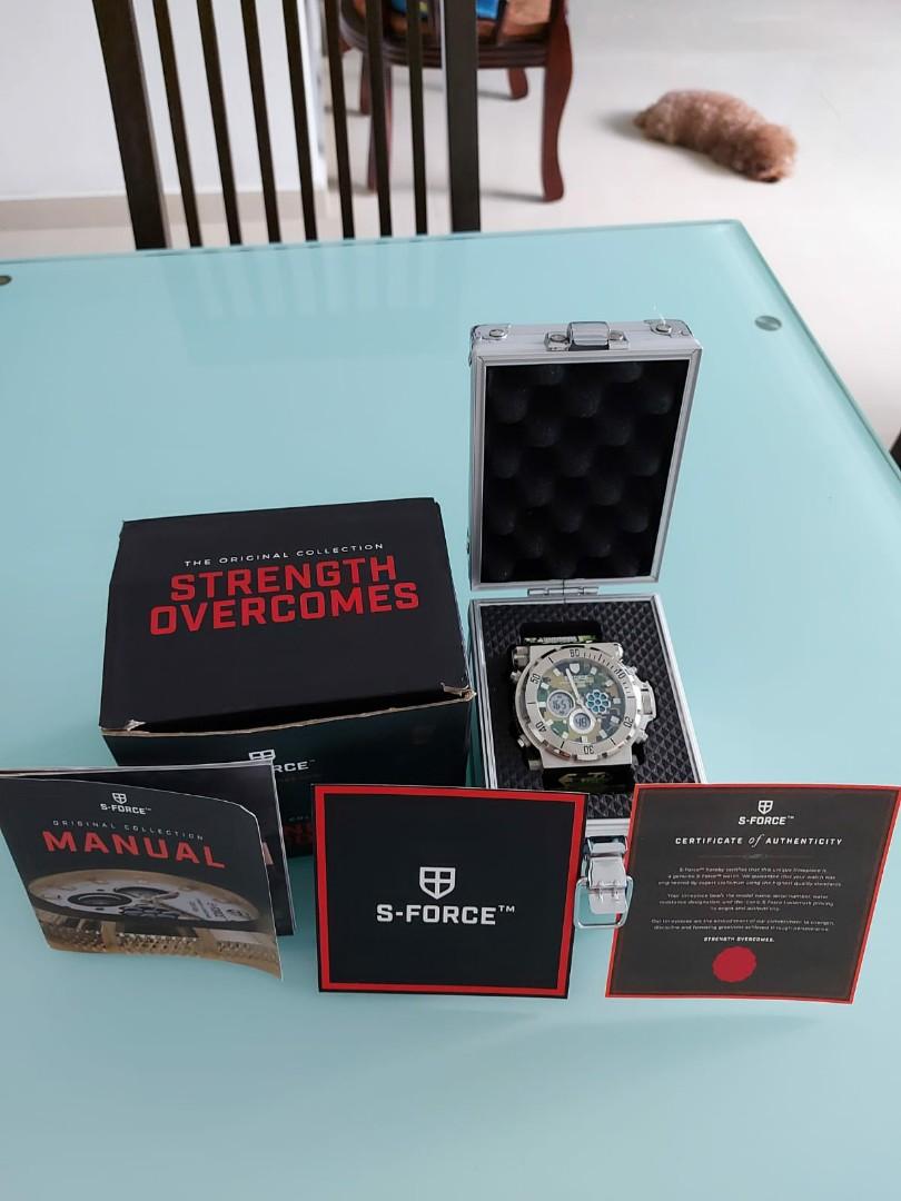 S Force Camo Watch ( Special), Luxury, Watches on Carousell