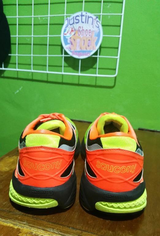 Saucony zealot iso sale 2 mens orange