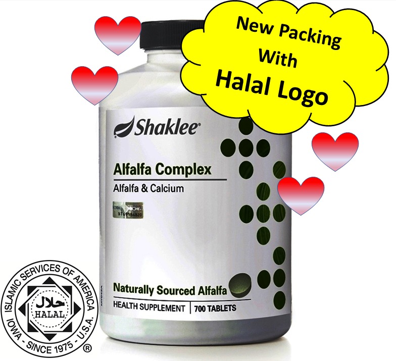 Shaklee Alfalfa Complex (L) W/Calcium an AntiInflammatory, Health