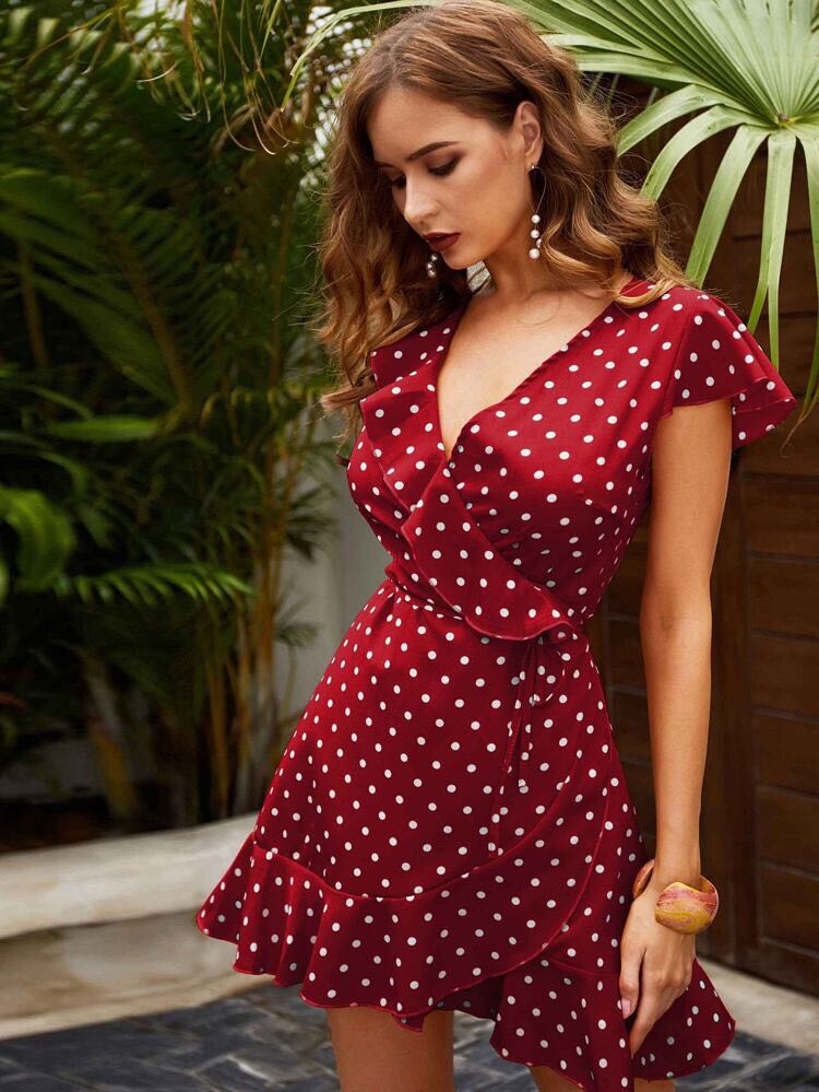 Shein polka dot store