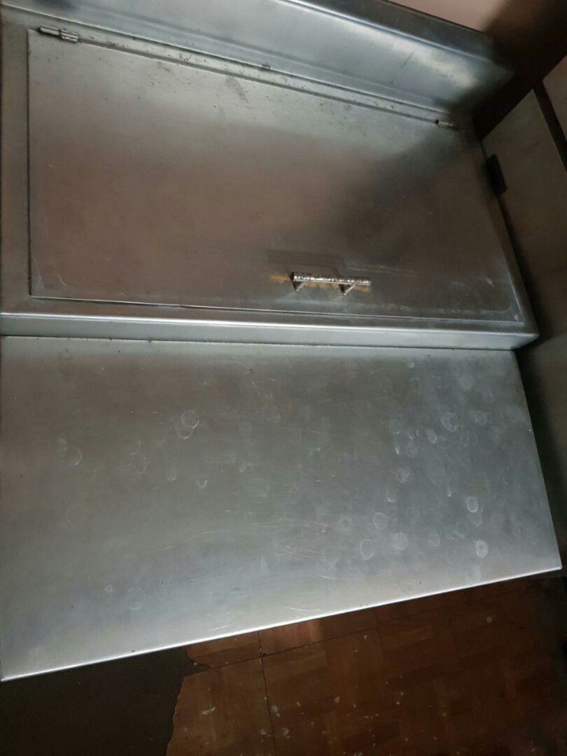 stainless ice chest