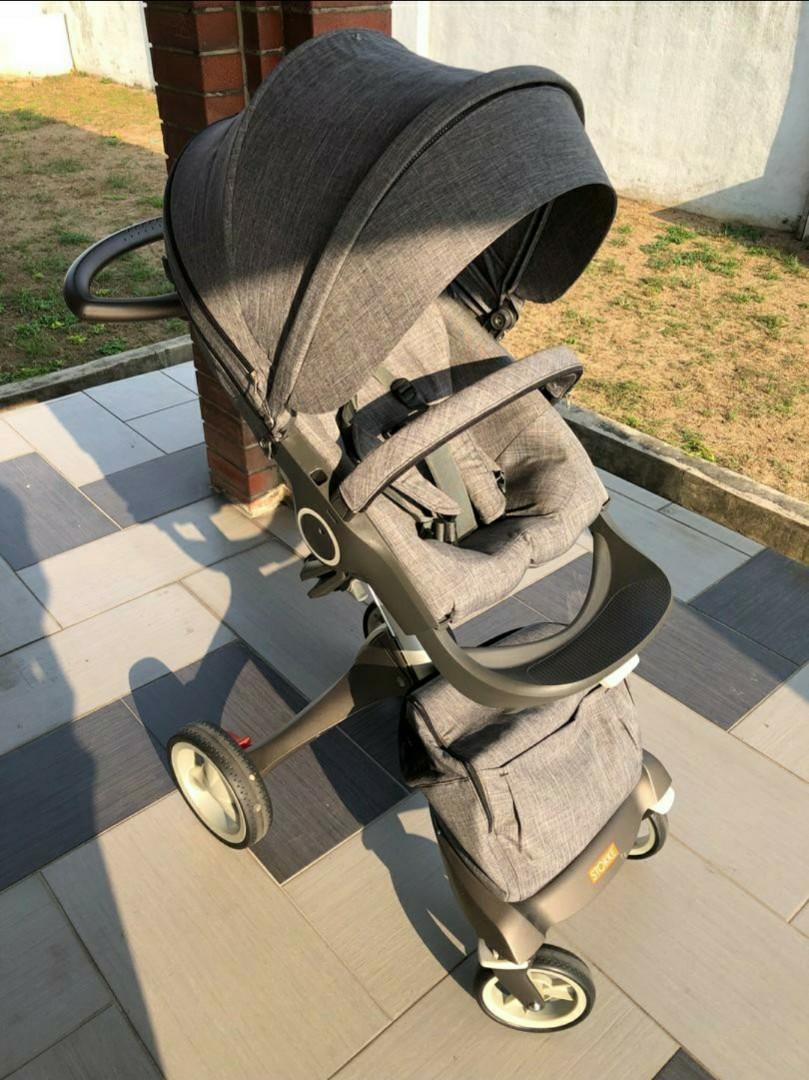 Stokke v4 black melange outlet