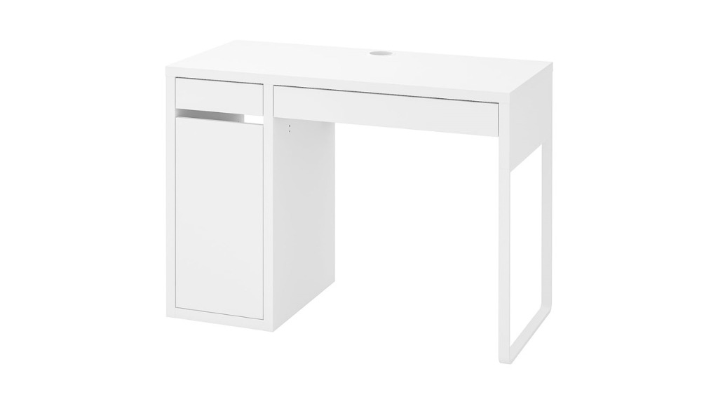 Study Table MICKE (Black) from IKEA, Furniture & Home Living