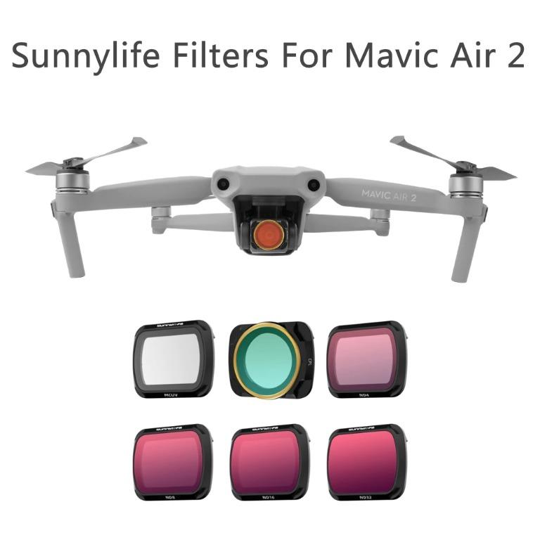 Sunnylife 6pcs Uv Cpl Nd Filter Lens Nd4 Nd8 Nd16 Nd32 Filters Len For Dji Mavic Air 2 Photography Drones On Carousell The freewell gear nd8 filter compatible with mavic mini/mini 2 is designed to reduce the amount of light hitting the camera sensor, which slows down the nd32 filter compatible with mavic mini/mini 2 drone is ideally suited for very bright and sunny daylight conditions.the filter cuts light falling on the. carousell