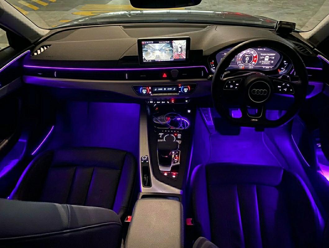 Super Lux Oem Panaromic C Ambient Lighting For Audi A5 A4 B9 5 2020 And B9 2016 To 2019 Car Accessories Electronics Lights On Carousell