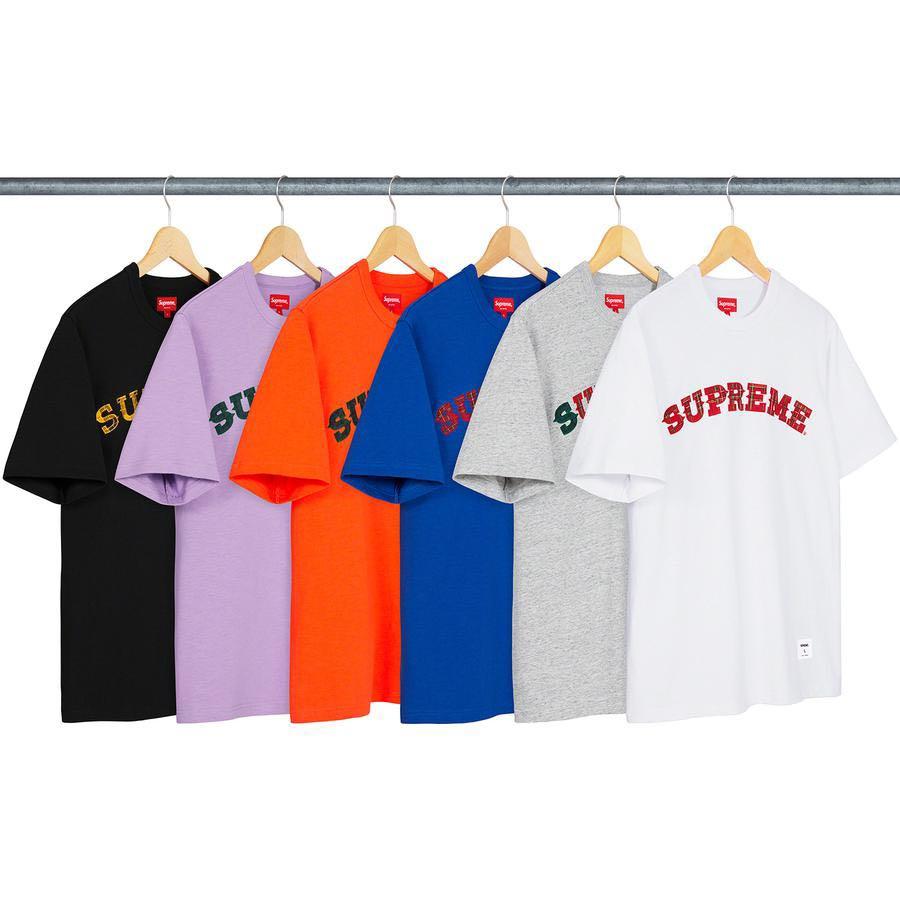 Supreme plaid applique Outlet