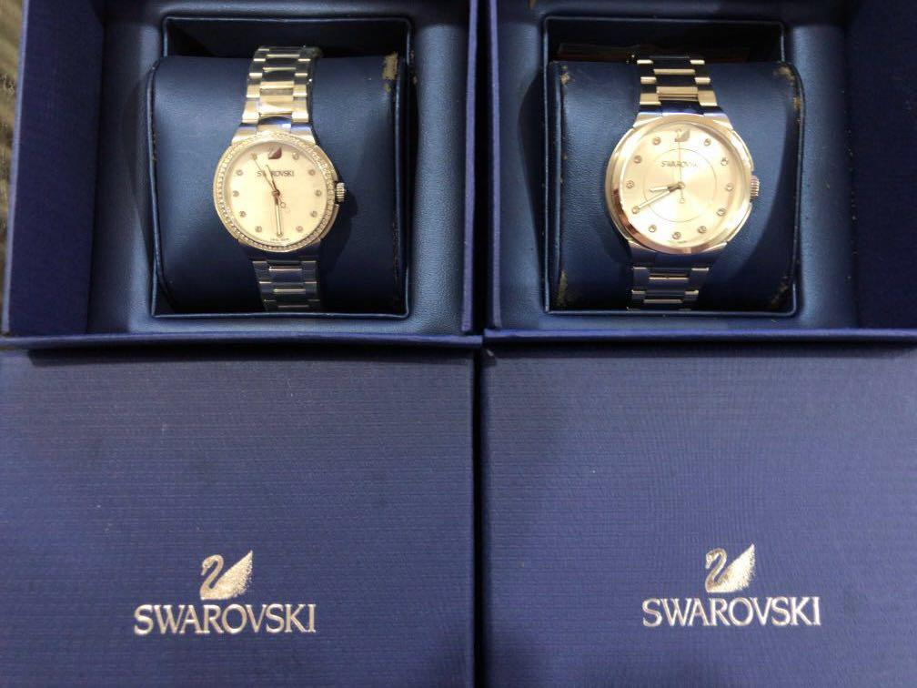 Swarovski shop couple watches