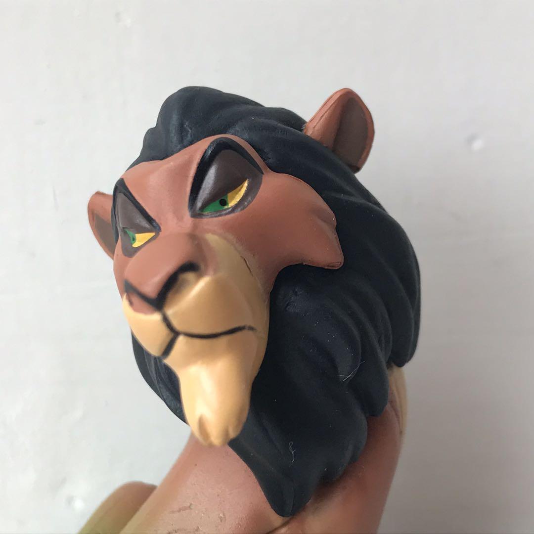 割愛清屋 美國電影卡通獅子王 The Lion King 飾演奸角的刀疤 Scar 玩具 遊戲類 玩具 Carousell