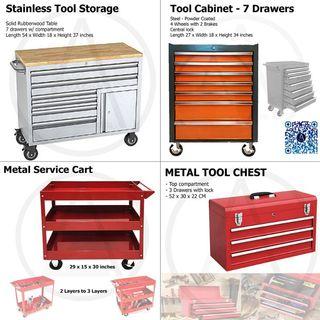 Tool Storage Tool Cabinet Tool box Steel 7 Drawers Tool Carriage Metal Tool Chest Tool Cart SEE DETAILS