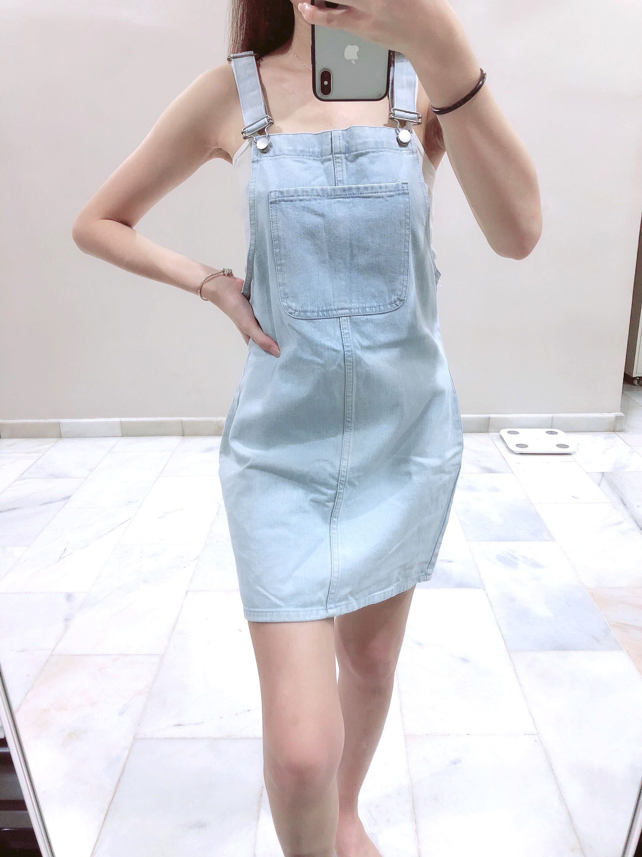 UK Primark Jeans Overall Dress Women s Fashion Dresses Sets