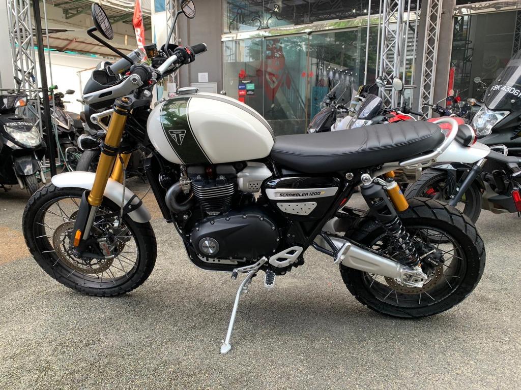 used triumph scrambler