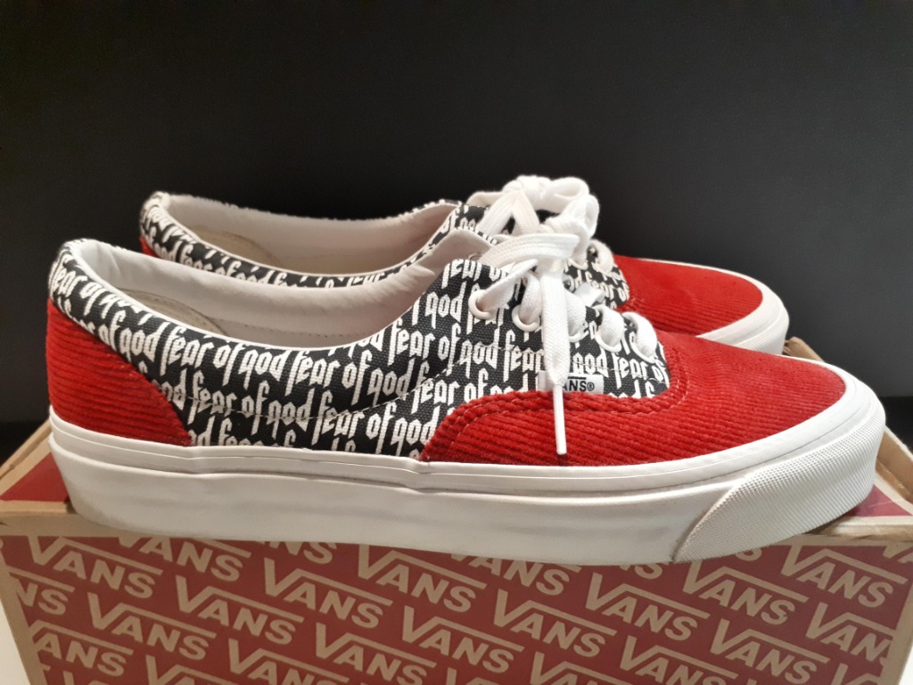 Vans Era 95 DX FEAR OF GOD Red, Men's 