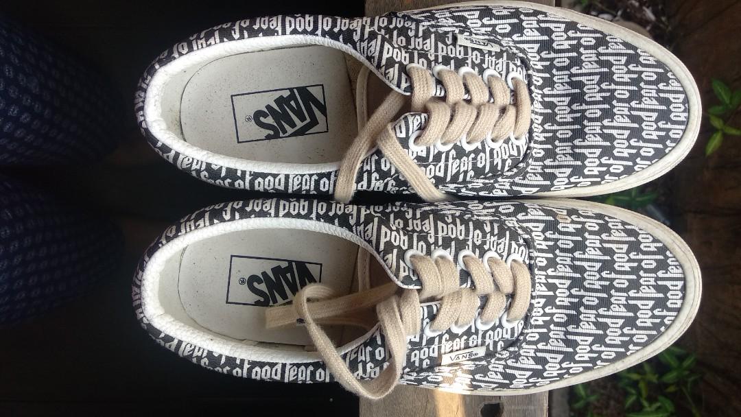 Fog X Vans Authentic Vans Era 95 Reissue (fog) Fear Of God, Fesyen