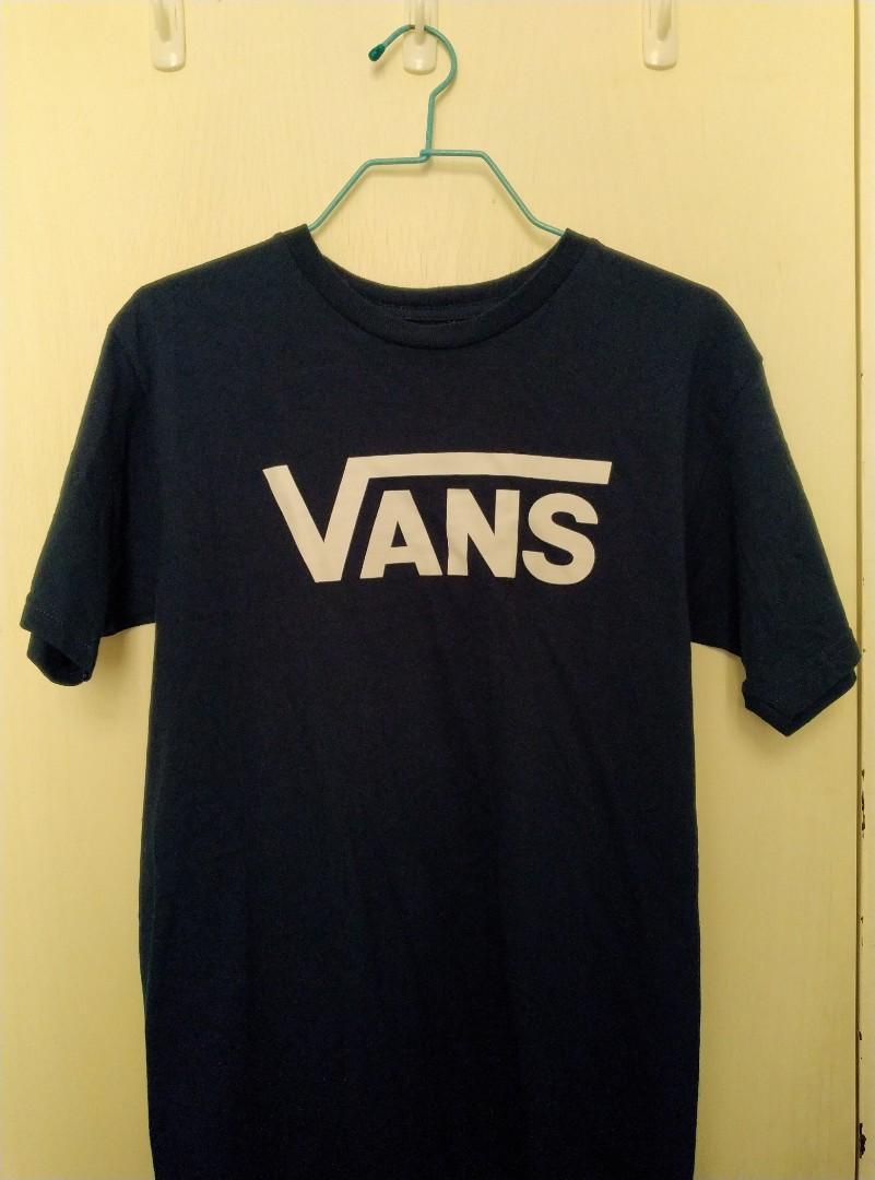 vans navy blue shirt