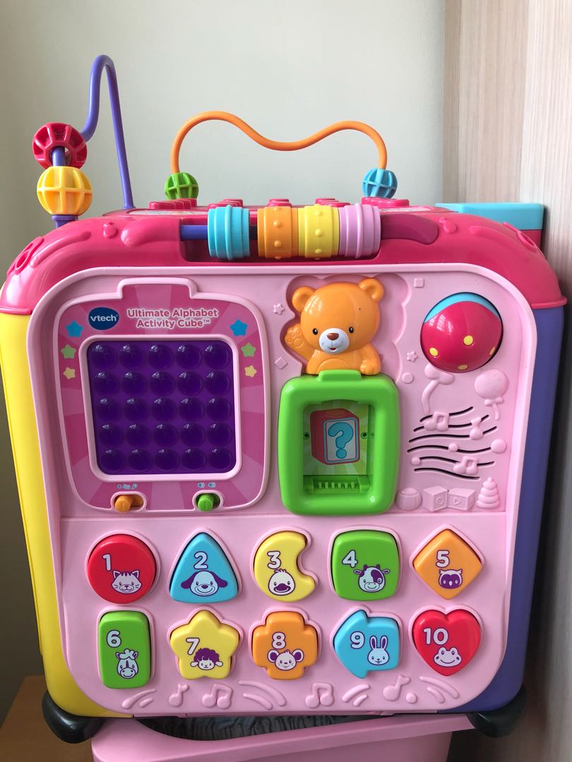 Vtech ultimate alphabet activity cube best sale target
