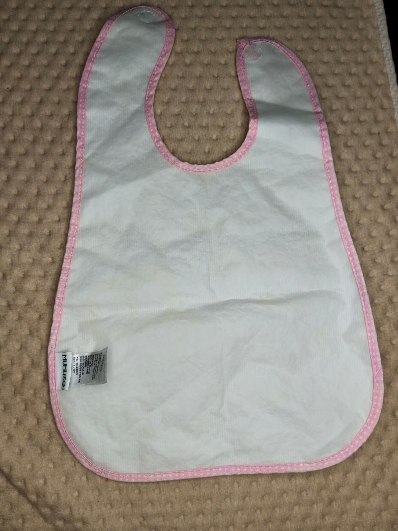 Waterproof bib for kids (Category: Changing Mats & Accessories) located in Quezon City. Submitted by mitchabrio (Listing ID 1029423786, Image 2). Description: waterproof bib for girls one side cotton one side plastic.