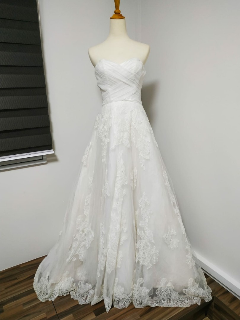 Wedding Gown GHG62, Women's Fashion, Dresses & Sets, Evening dresses ...