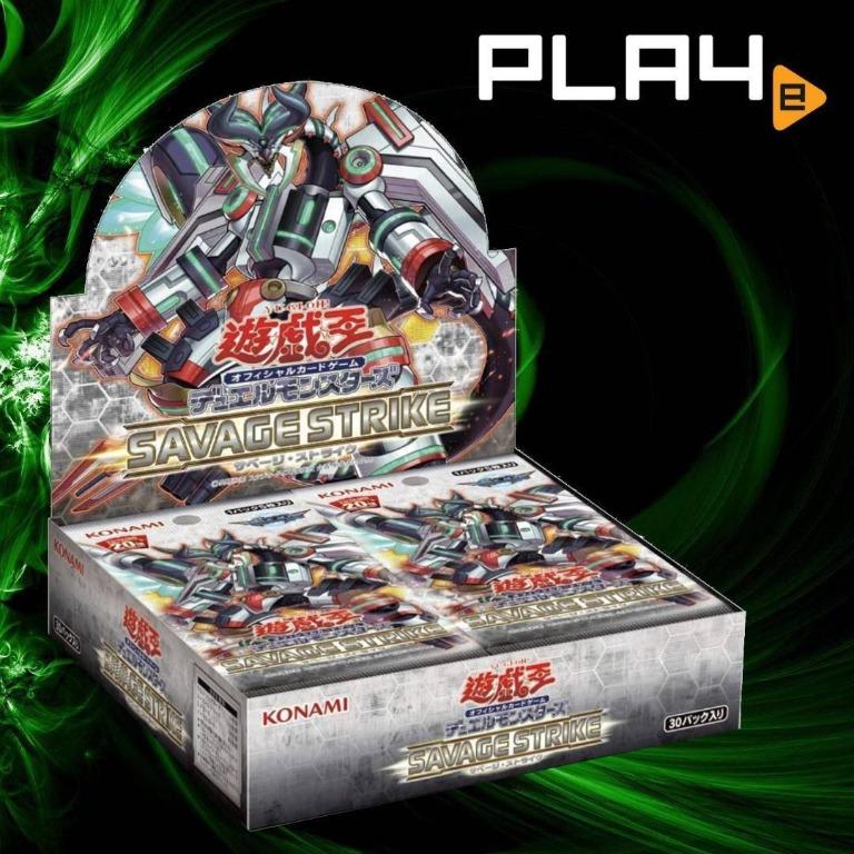 Yu Gi Oh Savage Strike Booster Pack/Box (JAP) Brand New, Hobbies & Toys,  Toys & Games on Carousell