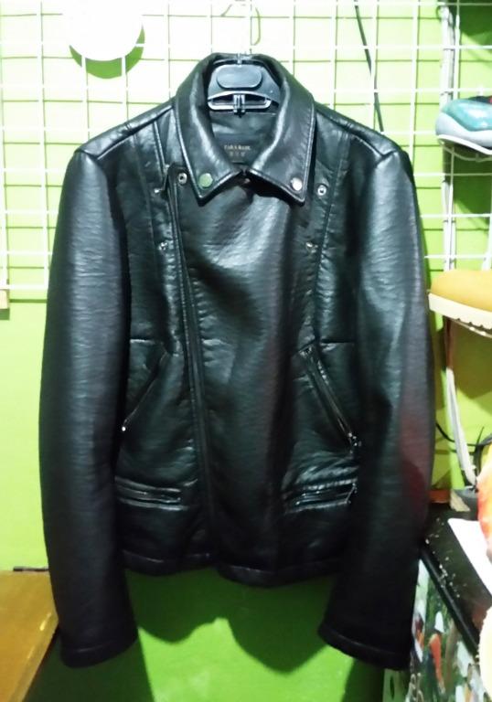 zara woman leather jacket