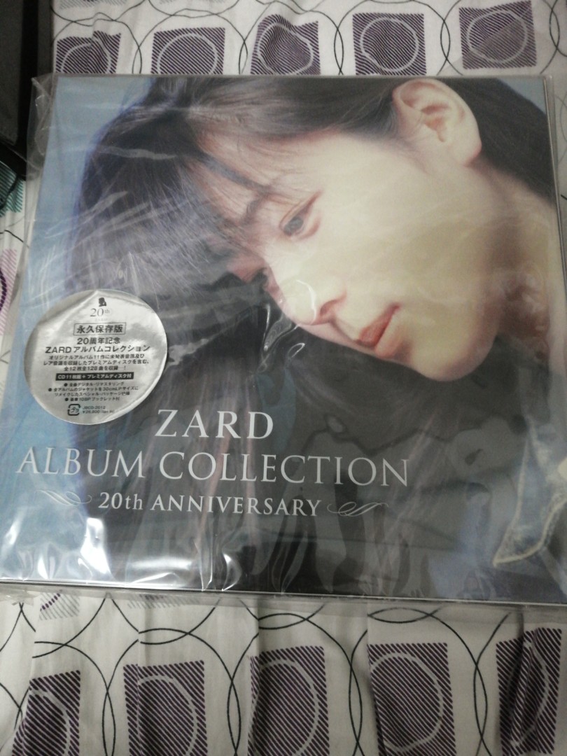 Zard th Album Collection全新外層多加一層膠袋保護貼紙無痕 日本明星 Carousell