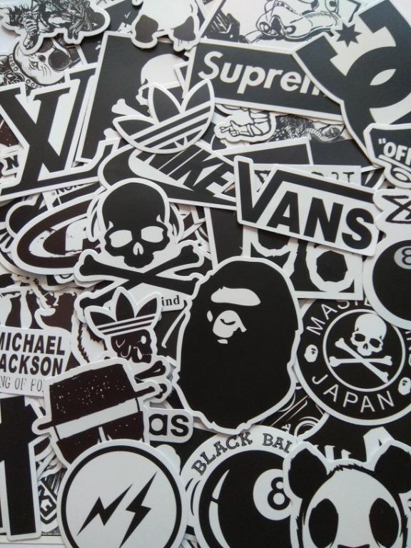 100 new arrivals hypebeast stickers