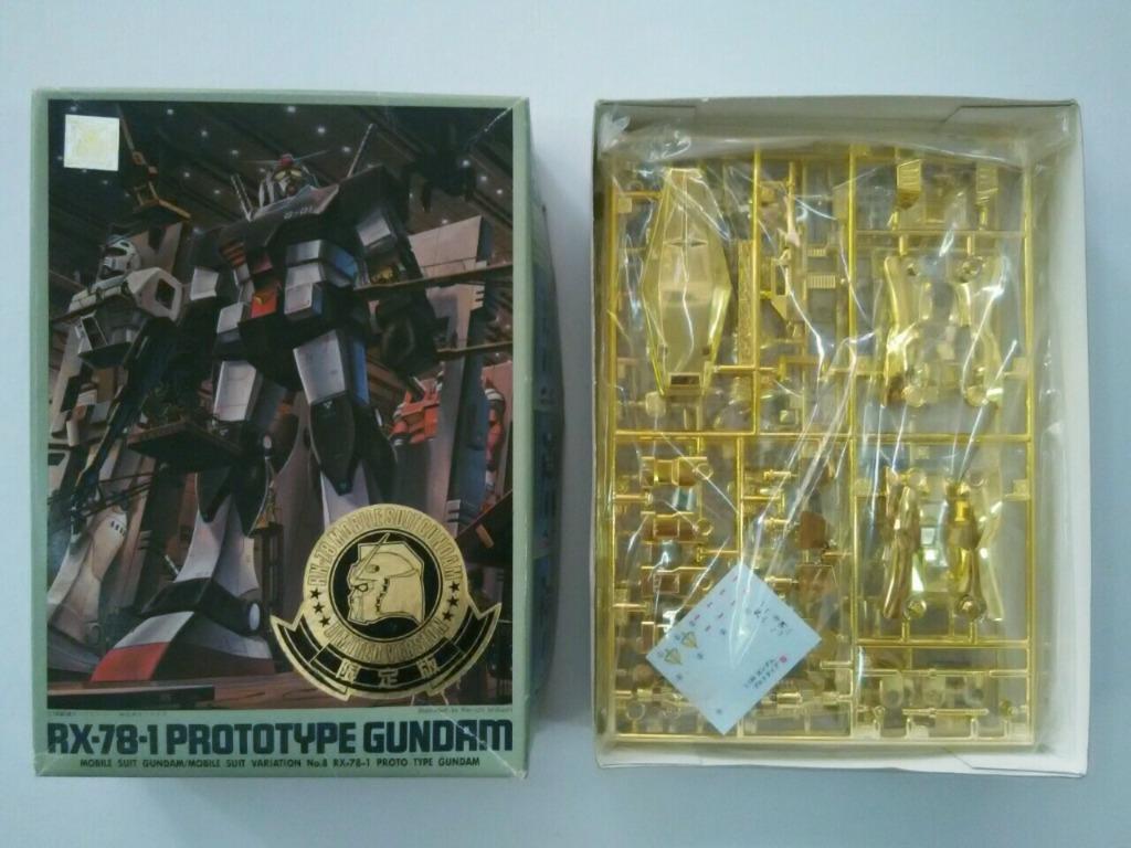 1 144 Rx 78 1 Prototype Gundam Limited Gold Version Hobbies Toys Toys Games On Carousell