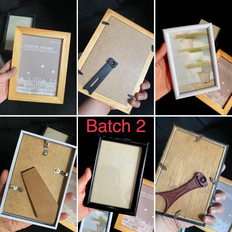 1Set of Assorted Picture Frames (Batch1-4) (Category: Home Improvement Tools & Accessories) located in Paranaque City. Submitted by sfairyboutique (Listing ID 1025332384, Image 3). Description: 1Set of Assorted Frames (Batch1-4) -Mixed of Used & Unused -All in good condition, some may have signs of usage and minor flaws -Options: B1 P180- Available B2 P180- SOLD B3 P180- SOLD B4 P250- SOLD.