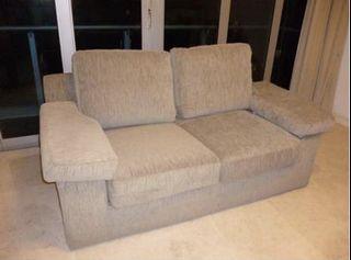 2-seater sofa with cover