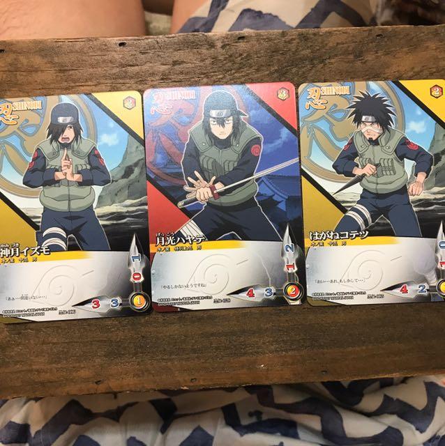 中忍考官火影忍者卡火影忍者咭火影忍者card Naruto Card Naruto卡naruto咭 興趣及遊戲 玩具 遊戲類 Carousell