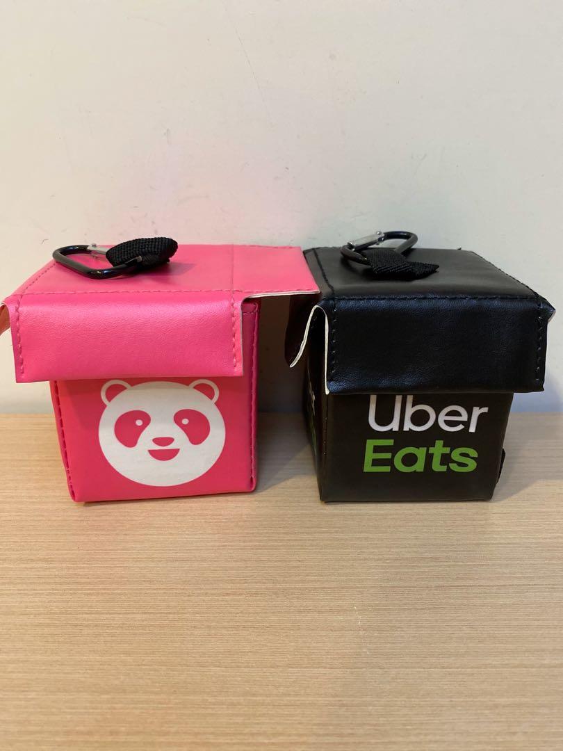 💋 （童心未泯）uber Eats foodpanda 外送箱造型吊飾 吊飾 飾品 機車吊飾 鑰匙圈 娃娃機