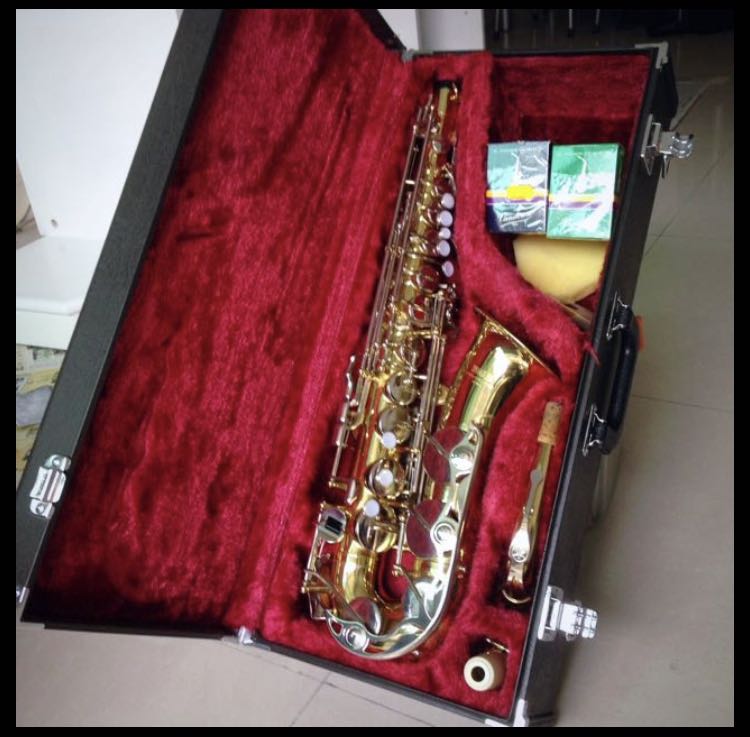 Yamaha as100 alto saxophone hot sale