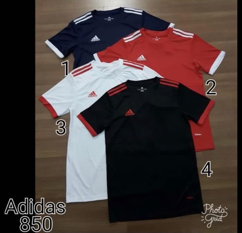 red adidas jersey