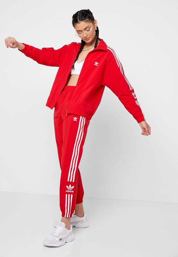 Adidas jacket and deals pants women