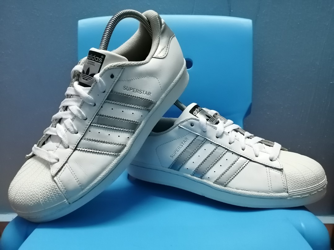 adidas superstar silver