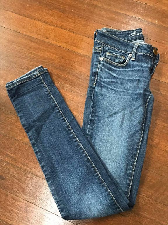 low rise american eagle jeans