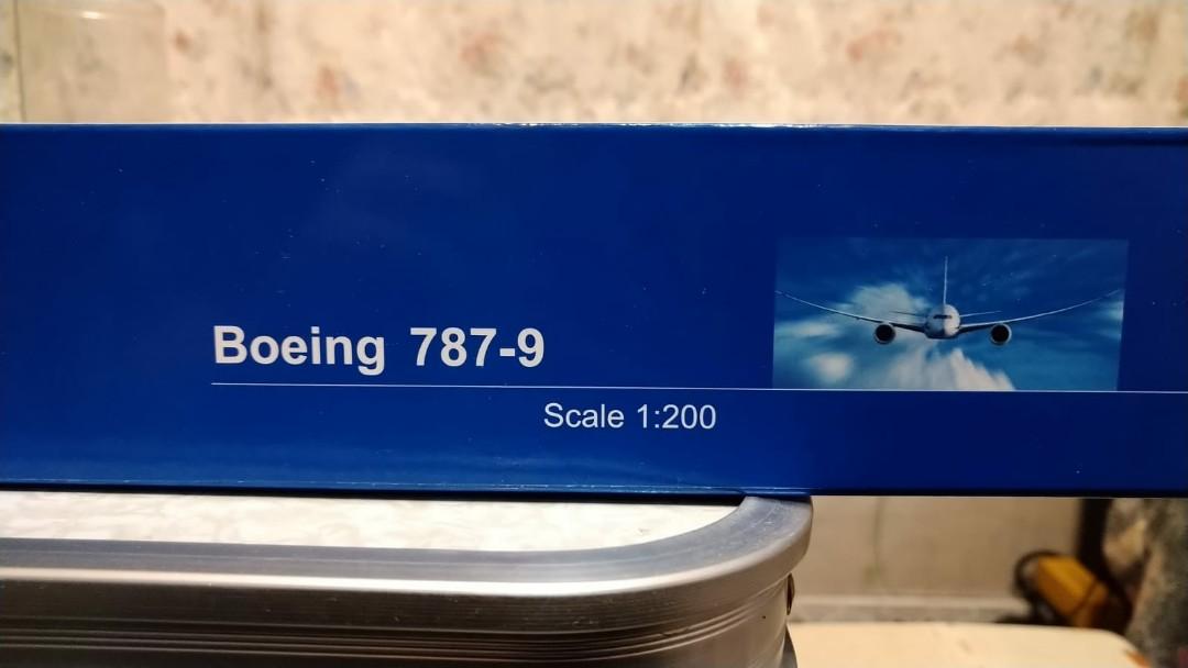 全日空ANA波音787-9客機1:200模型, 興趣及遊戲, 收藏品及紀念品, 明星 