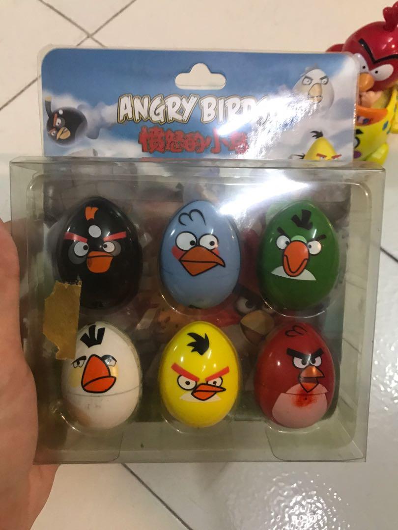 Angry Bird Figurines Toys Games Bricks Figurines On Carousell