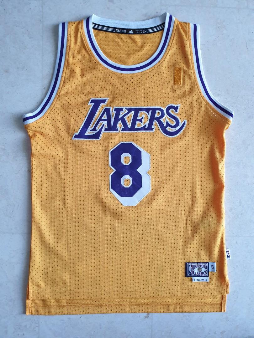 Vintage Adidas Kobe Bryant LA Lakers Authentic Swingman Jersey shirt size S
