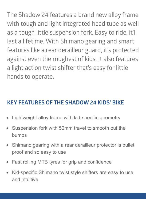 AVANTI SHADOW 24” KIDS , Sports 