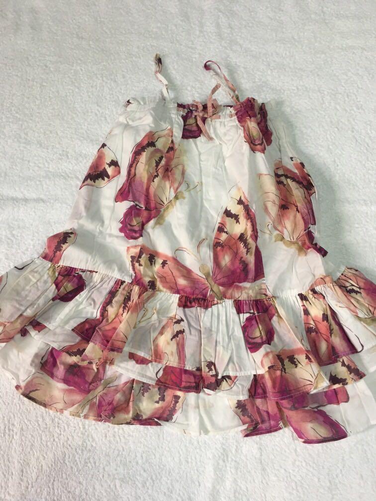 butterfly dress for 1 year baby