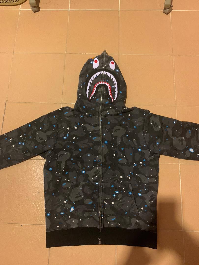 Bape shark space camo store
