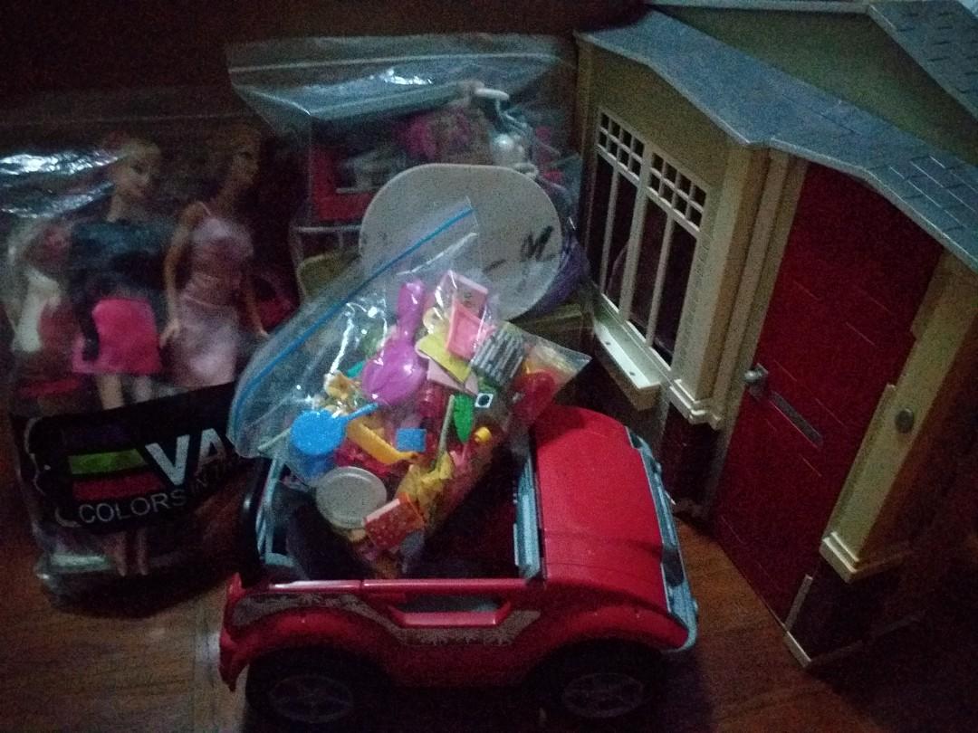 barbie kitchen car
