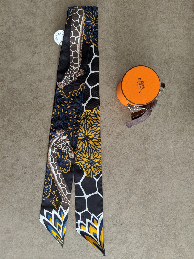 Hermes giraffe twilly Clearance
