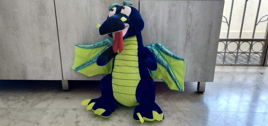 big stuffed dragon
