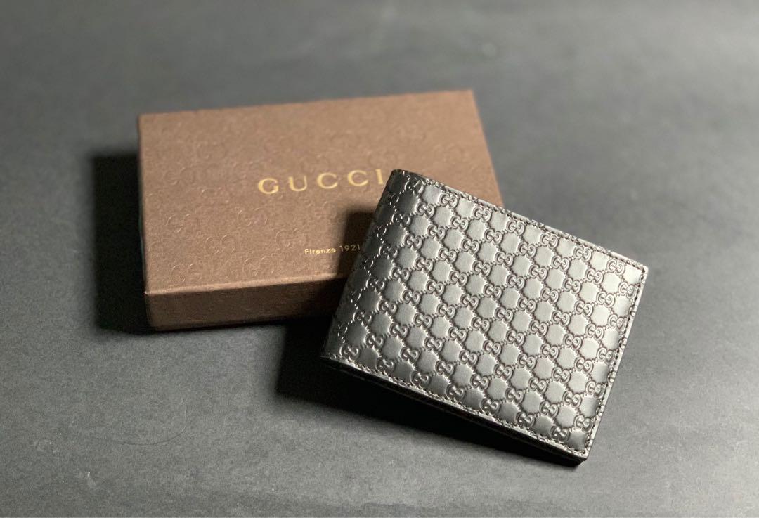 all black gucci wallet